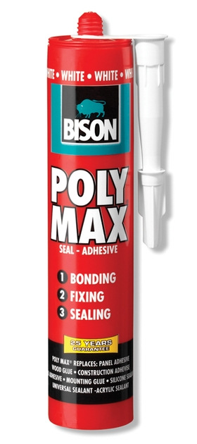 Tmel Bison Poly Max White • 425 g
