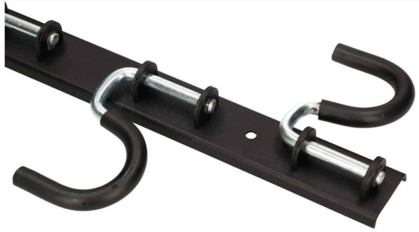 Držiak záhradného náradia, kovový, 5 hákov, XL-TOOLS 4