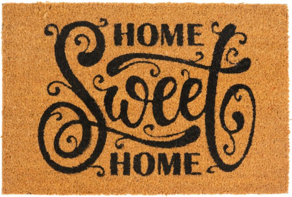 Rohožka MagicHome, pred dvere, Home sweet home, kokos/pvc, 40x60 cm