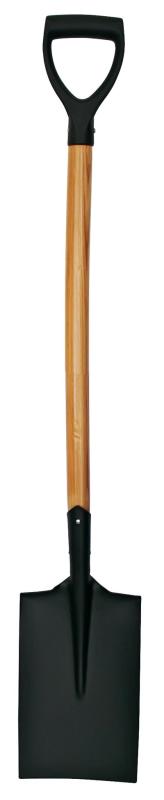 Rýľ S5119 rovný, WoodHand, drevená násada D