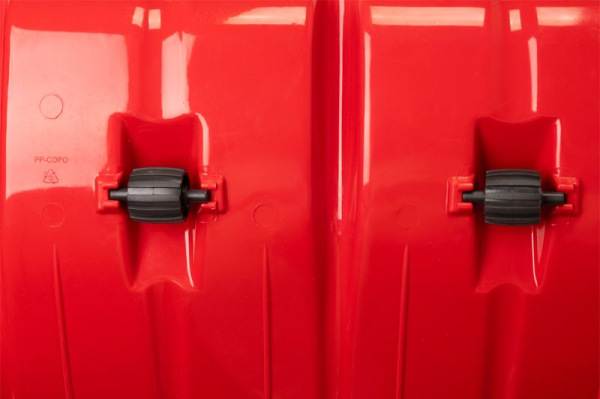 Odhrňovač Yeti 800x460/1400 mm, Pvc, lopata na sneh, s držadlom na kolieskach, odhŕňač (demont), mix 2