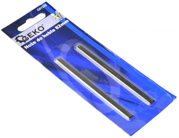 Hobľovací nôž 82x25x3 mm, sada 2 ks, GEKO 1