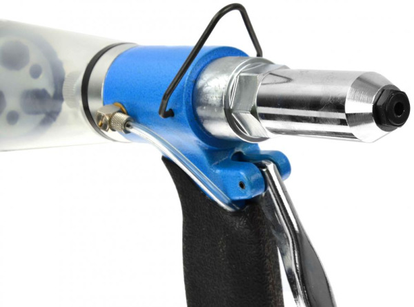 Nitovacie kliešte pneumatické na nity 2,4 3,2 4,0 4,8 6,4 mm automatické, GEKO 4