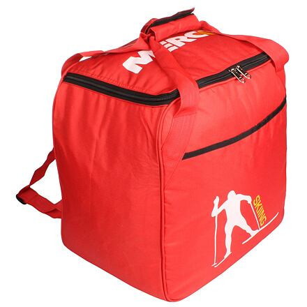 Merco Ski Rucksack taška na helmu a lyžiarky červená