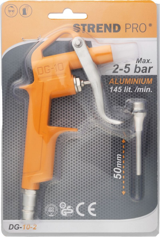 Pištoľ Airtool DG-10-2, na kompresor, ofukovacia, 50 mm 1