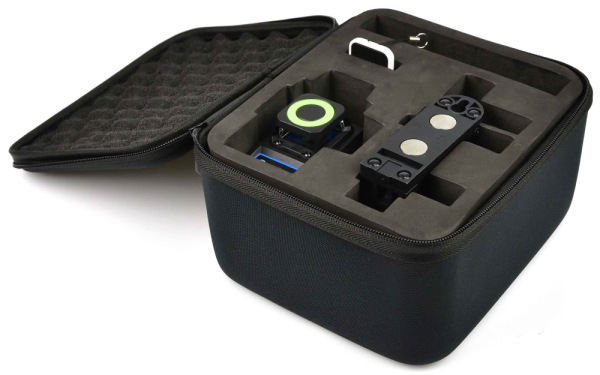 Laser krížový samonivelizačný, presnosť 1,5 mm/5m, dosah 30 m, 360°, 12 lúčov, GEKO 3