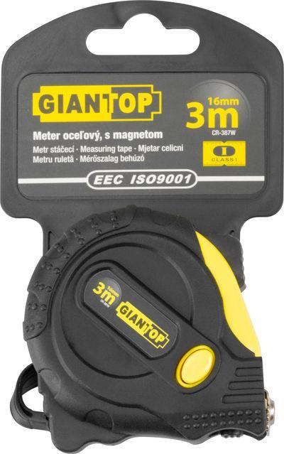 Meter GIANT CR-87 CE, 3 m, 16 mm, zvinovací, magnetic 4