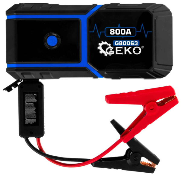 Štartovací box 10000mAh, 400A, LED, 12V, GEKO 3