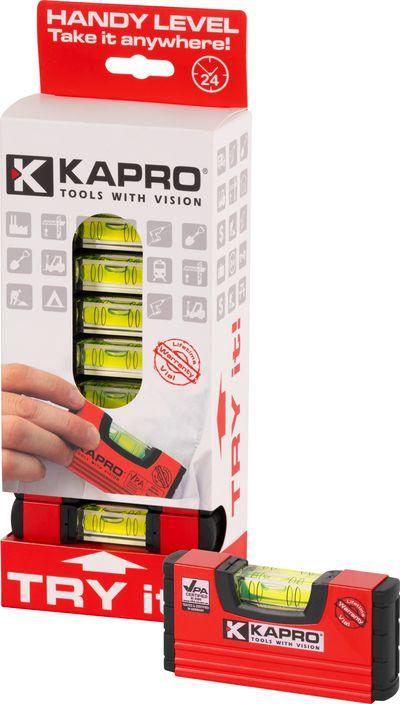 Vodováha KAPRO® 246, MINI Handy level, 100 mm, Sellbox 10 ks