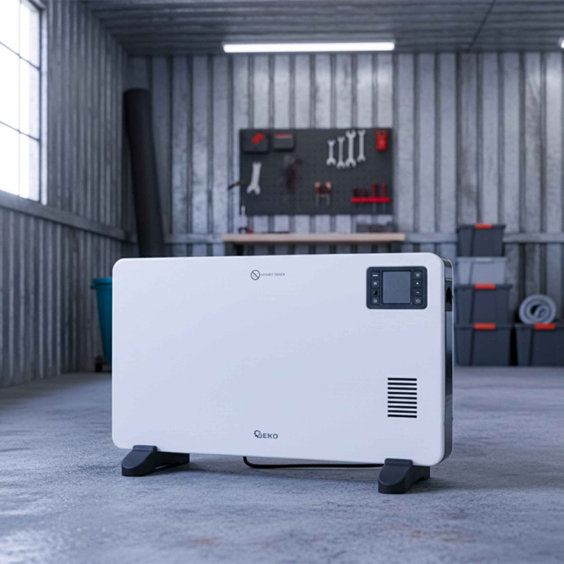 LCD konvektorový ohrievač 2300W s diaľkovým ovládaním a WiFi, GEKO 9