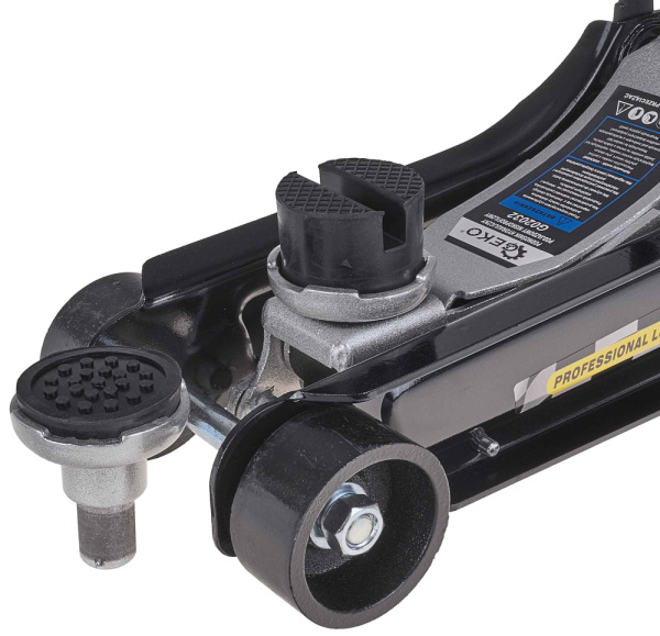 Zdvihák hydraulický pojazdný nízky 2.500 kg, 85-380 mm, kartón, GEKO 10