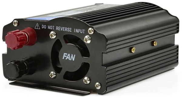 Menič napätia, vstup 12V/ výstup 230V, trvalý výkon 250W/nárazový výkon 500W, GEKO 2
