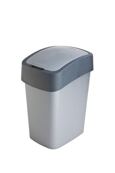 Kôš Curver® PACIFIC FLIP BIN 25 lit., 34x26x47 cm, antracit/šedý, na odpad