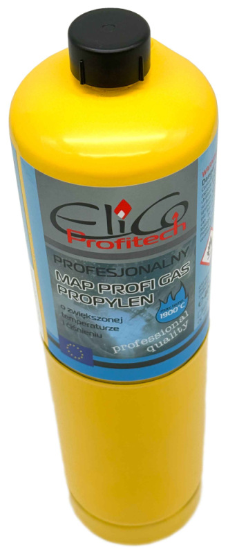 Kartuša MAPP s propylénom 400g, ventil 1"-20 UNF, ELICO 2