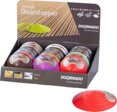 Zarážka dverí DOORSTOPPER, doraz, plastová zábrana za dvere, dverová na podlahu, mix farieb, Sellbox