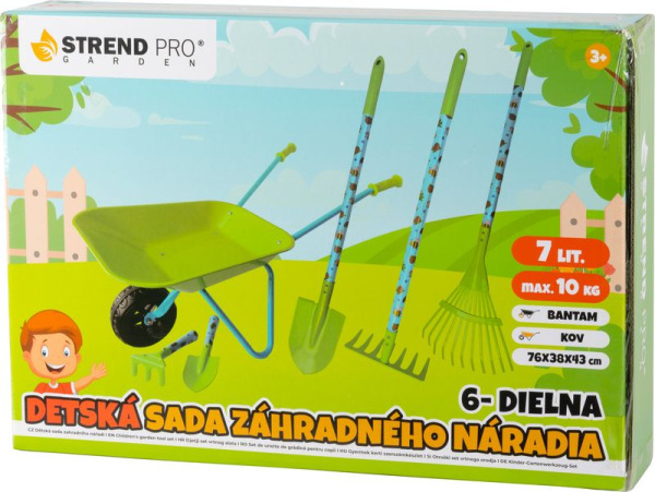 Sada náradia Strend Pro, záhradnícka, detská, 6-dielna 1