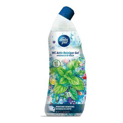 Ambipur WC Active gel ružový ibišek a ruže 750ml