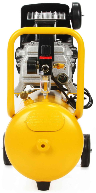 Kompresor olejový 1-piestový 1,5 kW, 216 l/min, 230V, vzdušník 24 litrov, HURAGAN 10