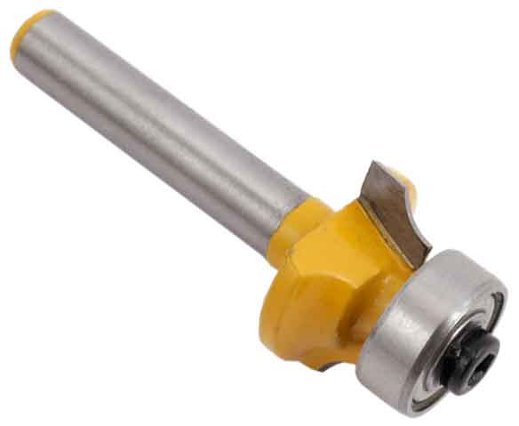Stopková fréza do dreva, R = 3.17 mm, priemer 19 mm, stopka 6 mm, XL-TOOLS 3