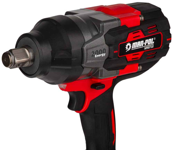 Akumulátorový rázový uťahovák 3/4", 2000Nm, 2x 4Ah, 1x nabíjačka, MAR-POL 5