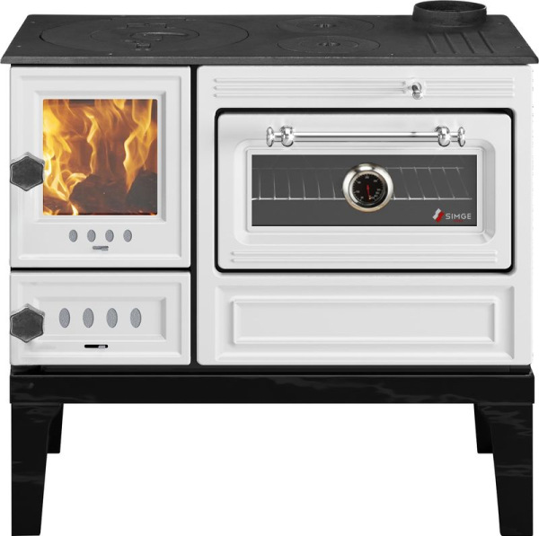 Sporák 5020-U AURA ,9kW, pravý, biely, 825x500x770