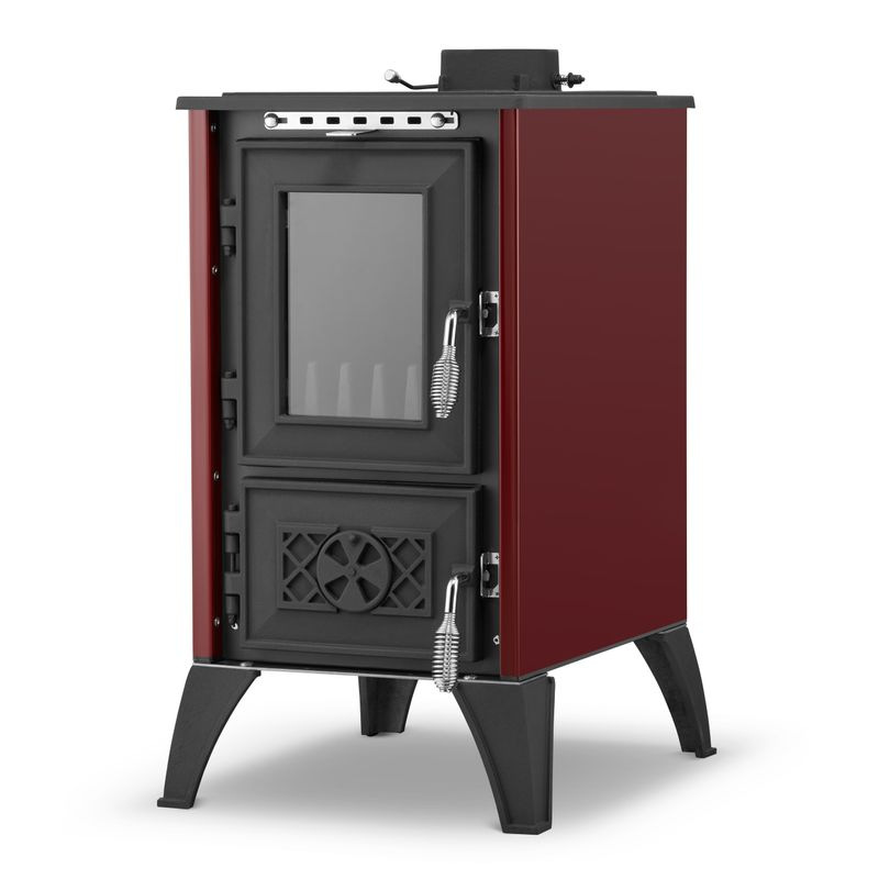 Kachle 806 IGLO, 9 kW, liatina, bordové 5