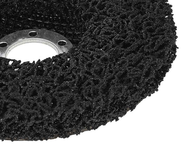 Brúsny kotúč na odstraňovanie farby z dreva a železa, čierny, 125 x 22 mm, GEKO 1