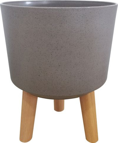 Kvetináč Strend Pro, farba Kávový prášok, 20x20x26 cm