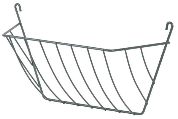 Krmitko pre zajace 32x28x17 cm, jasle na seno pre zajace, králiky, kovové potreby pre zajace, stredn