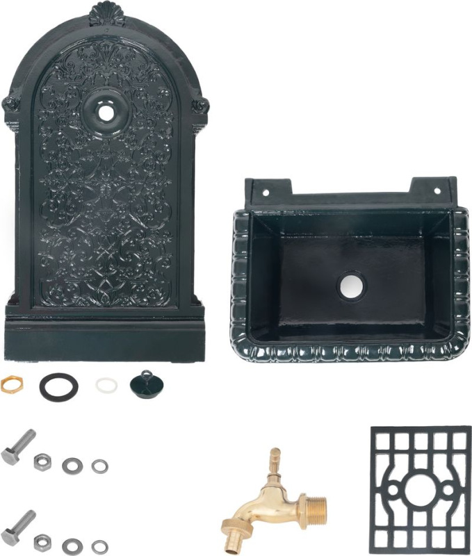 Umývadlo Gardens LT-H19880, záhradné, medené, 440x330x880 mm 1