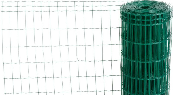 Pletivo EUROPLAST 1, 1000/100x50/2,20 mm, zelené, RAL 6005, Zn+PVC, ohradové, bal. 10 m