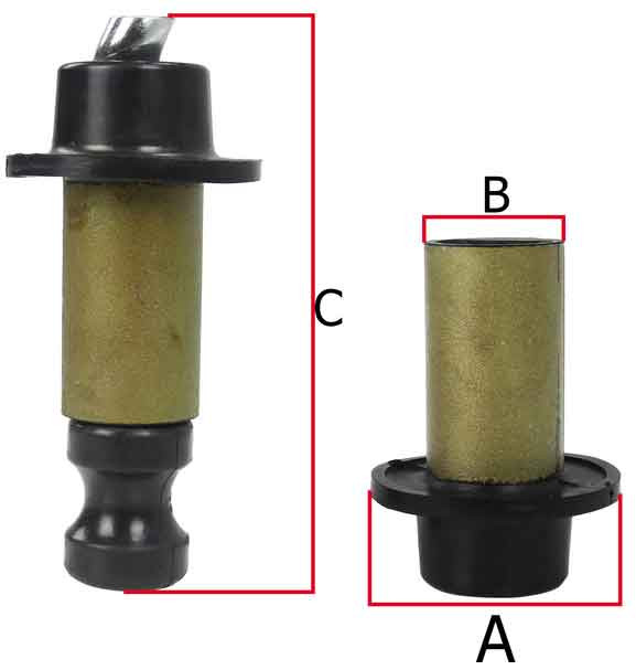 Špirálová tyč do čerpadla, dĺžka 140 mm, MAR-POL 5