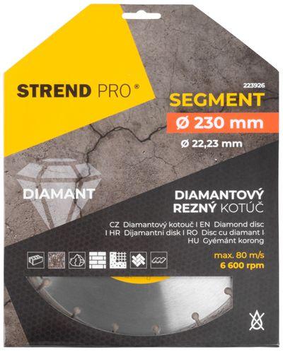 Kotúč Strend Pro 521A, 230 mm, diamantový, segment 1