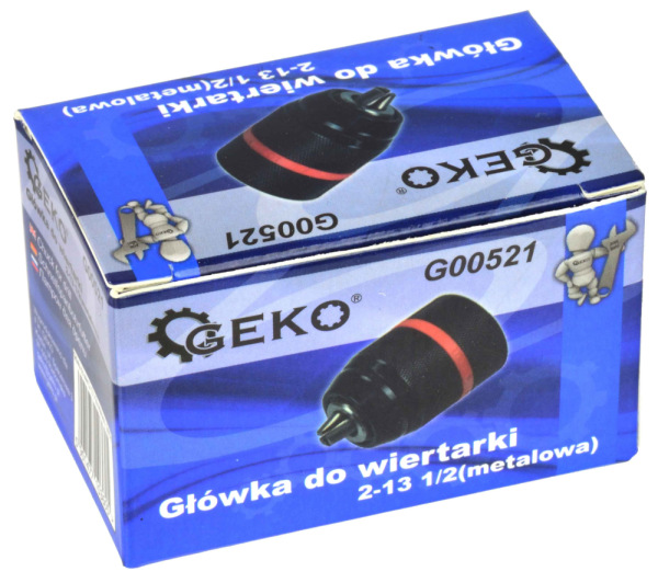 Skľučovadlo rýchloupínacie 2-13 mm, závit 1/2"-20 UNF, Click systém, GEKO 4