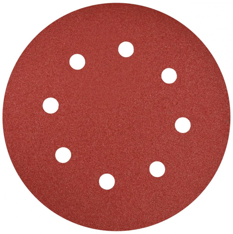 Brúsny papier 190 mm s otvormi, zrno 150 suchý zips, GEKO