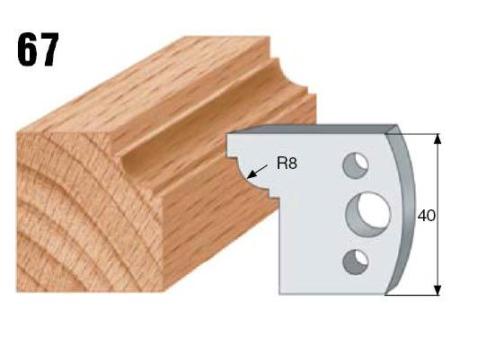 Profilový nôž č. 67, PILANA
