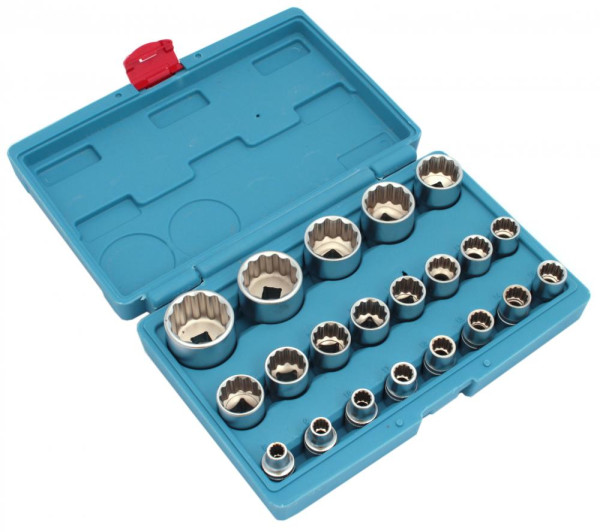 Sada 1/2" hlavíc 12HRAN, 21-dielna, 8-36 mm, XL-TOOLS 6