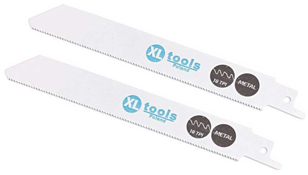 Mečový pílový list do kovu, 150 mm HSS-bimetal, balenie 2 ks, XL-TOOLS