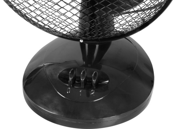 Ventilátor Strend Pro, stolový, čierny, 23 cm, 25 W 1