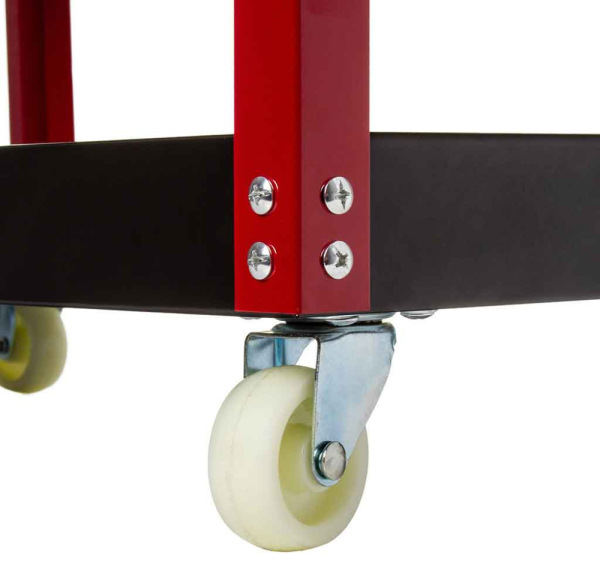 Vozík na náradie s 3 policami na kolieskach a s brzdou, MAR-POL 2