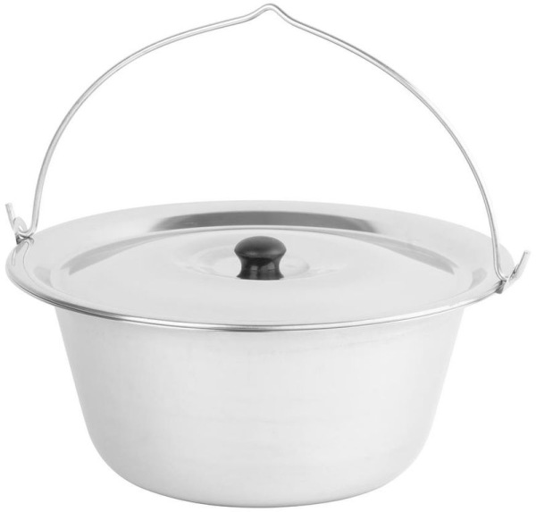 Súprava kotlová Partyset, zabíjačková, komplet, gulášová, 13 lit. kotlík, s naberačkou, pokrievkou a 8