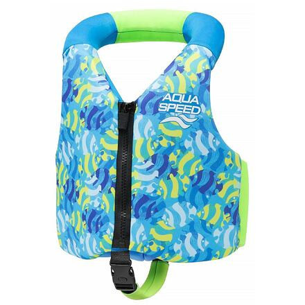 Aqua-Speed Aqua Pals plavecká vesta modrá 15-19kg