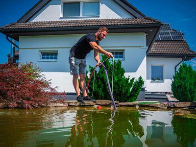 Čerpadlo Strend Pro Garden MW400, 400W, do kalnej vody, 7500 l/h, kábel 10 m, kalové 3