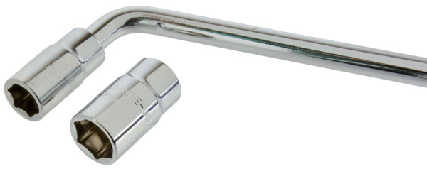 Kľúč na matice kolies teleskopický 17x19 mm, 21x23 mm, GEKO 4