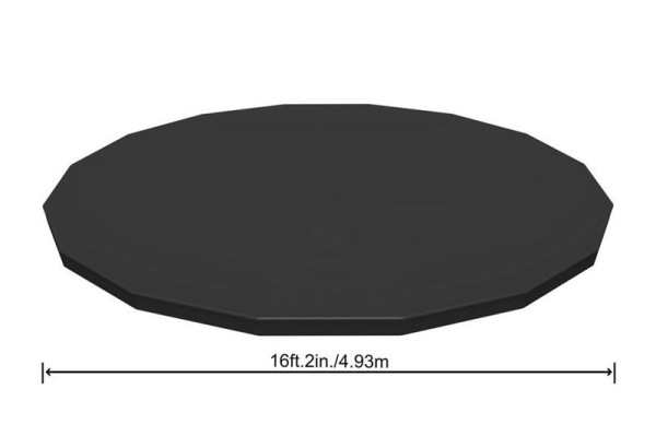 Plachta Bestway® FlowClear™, 58249, čierna, bazénová, 488 cm 1
