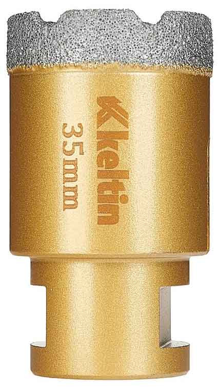 Vrták diamantový korunkový, závit M14 do uhlovej brúsky priemer 35 mm, GEKO