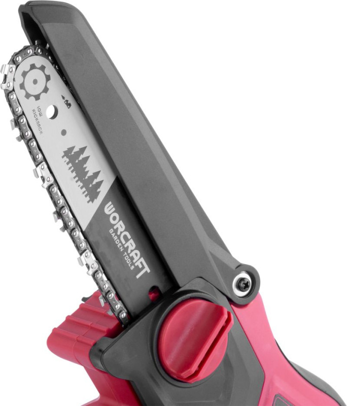 Píla Worcraft CHS-S20LiBM ShareSYS, 20V Li-Ion, ručná, mini, reťazová, bezuhlíková, lišta 15 cm, SET 3