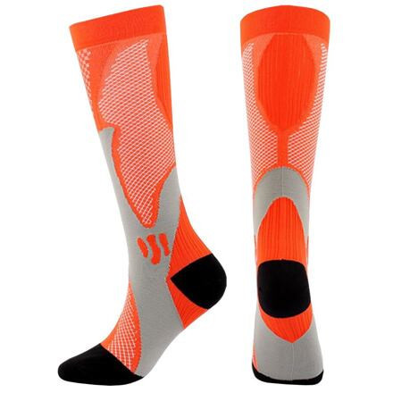 Merco Racer kompresné podkolienky oranžová veľ.XL