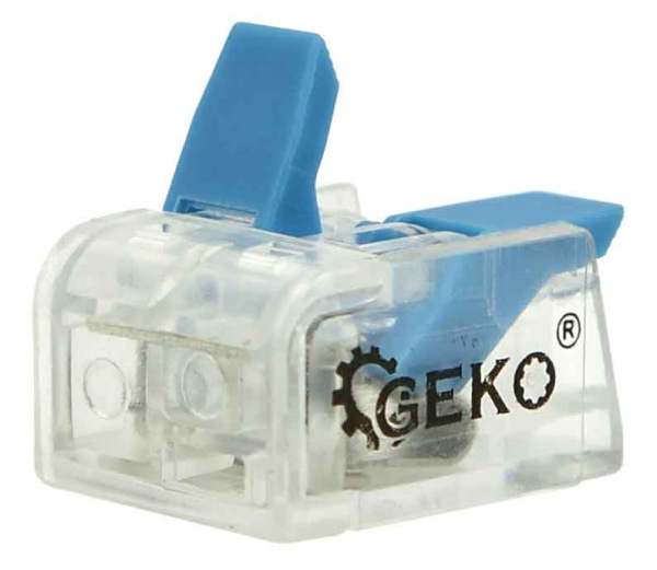 Rýchlospojkový elektrický konektor 2 x 0,2-4,0 mm2, GEKO 1