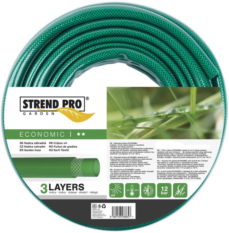 X Hadica Strend Pro Economic 1/2", L-20 m, záhradná